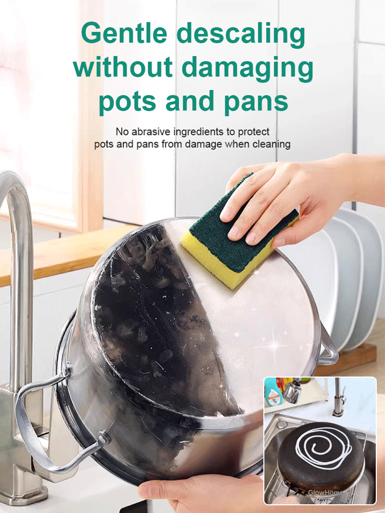 [Effective Cleaning] Pot Bottom Cleaner