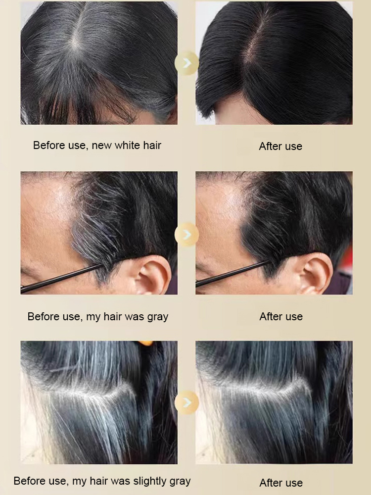 [Re-dye at any time to avoid embarrassment] Waterproof and sweat-proof hair dye comb