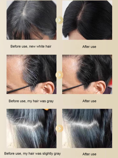 [Re-dye at any time to avoid embarrassment] Waterproof and sweat-proof hair dye comb