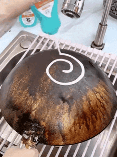 [Effective Cleaning] Pot Bottom Cleaner