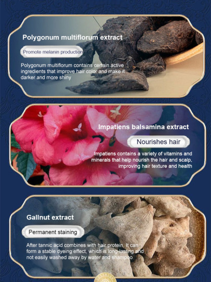 Plant-based, non-damaging single-dose hair dye