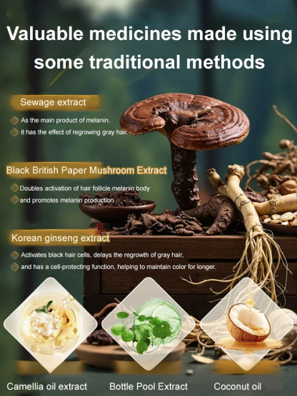 [Re-dye at any time to avoid embarrassment] Waterproof and sweat-proof hair dye comb