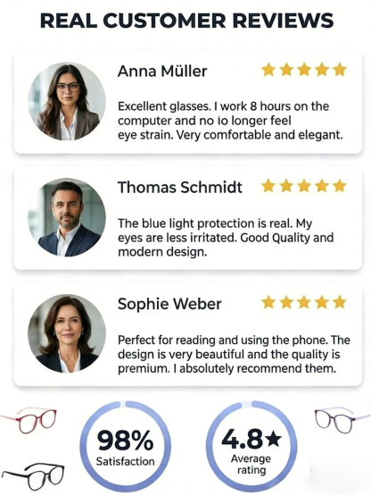 Anti-blue light anti-fatigue youthful far and near dual-use high-grade glasses