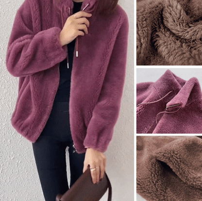 🖤 【เสื้อโค้ทขนแกะปะการัง】 ใช้ได้ทั้งชายและหญิง