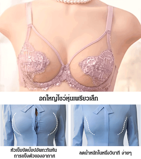 【เสริมความหญิงและมั่นใจ】บราลูกไม้เนื้อบางเบา ระบายอากาศได้ดี