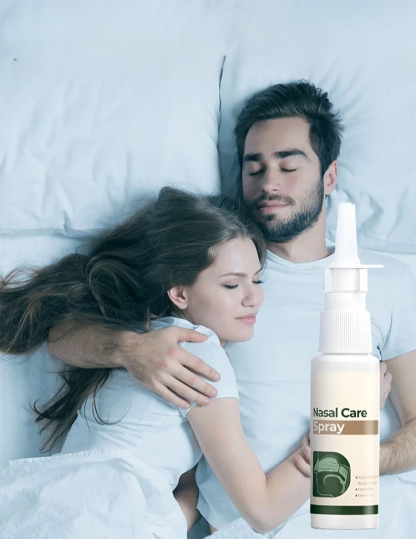 【ไม่ต้องผ่าตัด นอนหลับสบายตลอดคืน 】สเปรย์แก้นอนกรน