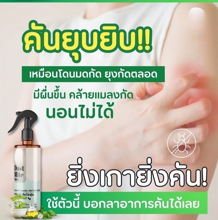 【ผลลัพธ์ชัดเจน สิ่งที่ต้องมีสำหรับทุกครอบครัว! 】สเปรย์กำจัดไรฝุ่น