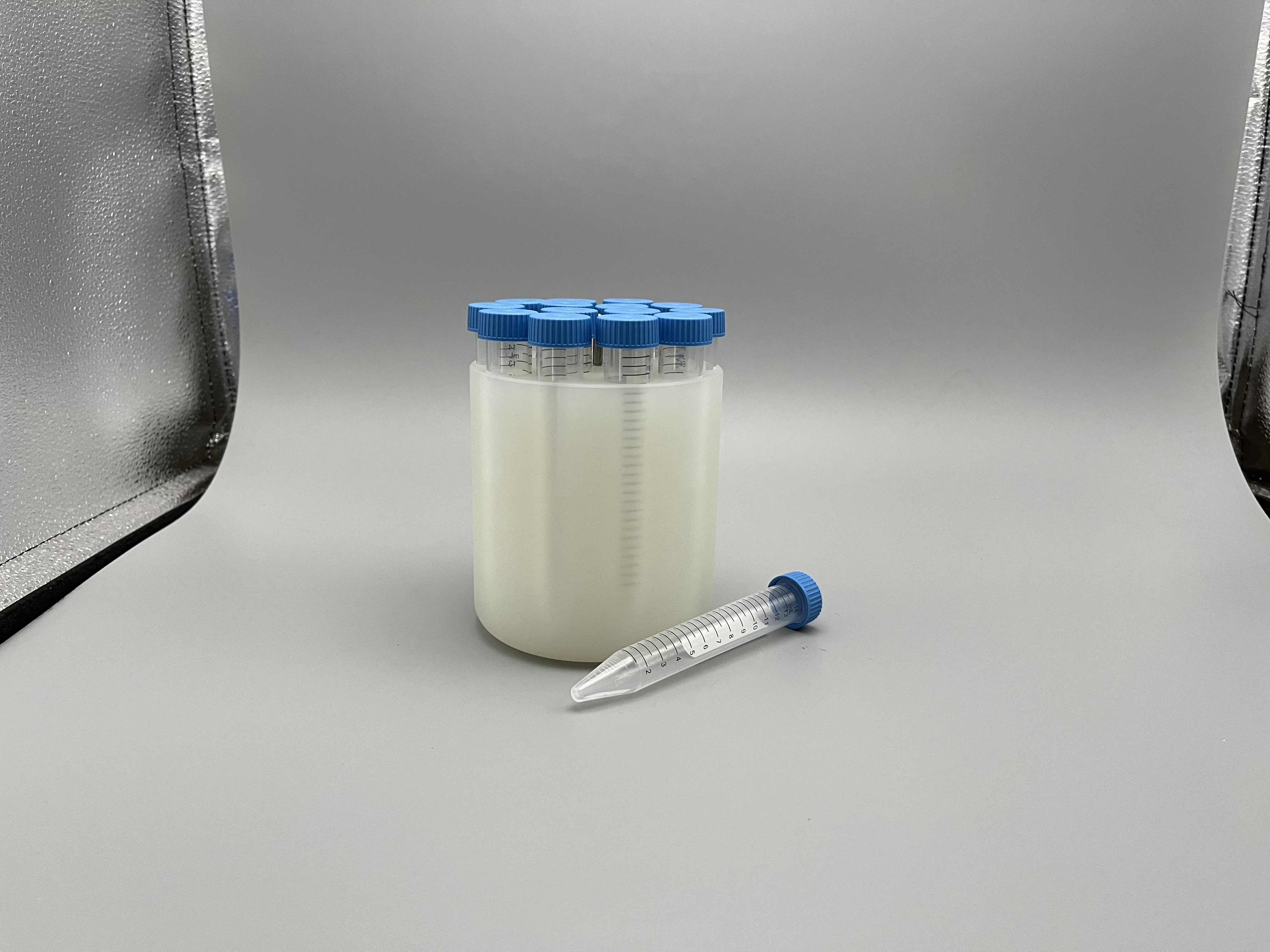 750ml to 15ml Conical-bottom Centrifuge Adapter-乐朴医疗