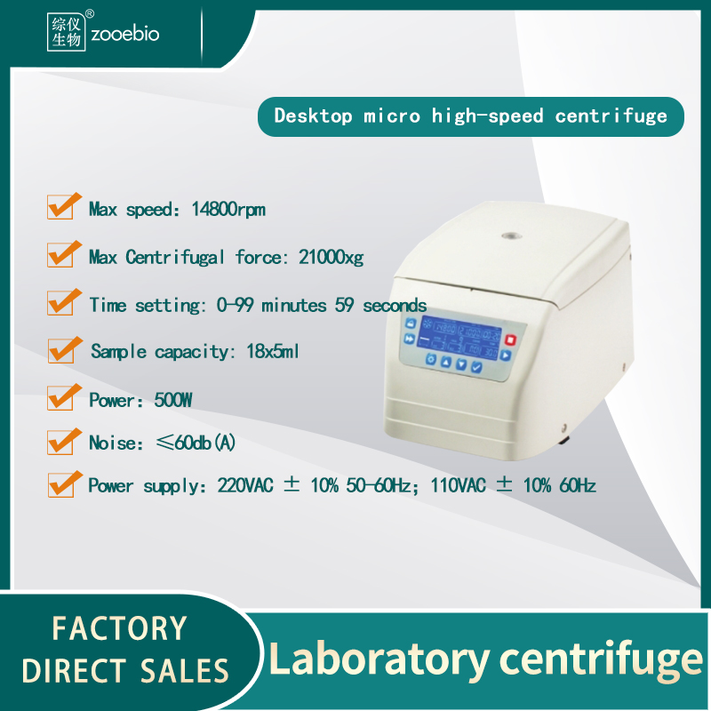 Tabletop Micro High Speed Centrifuge Minimax 21K