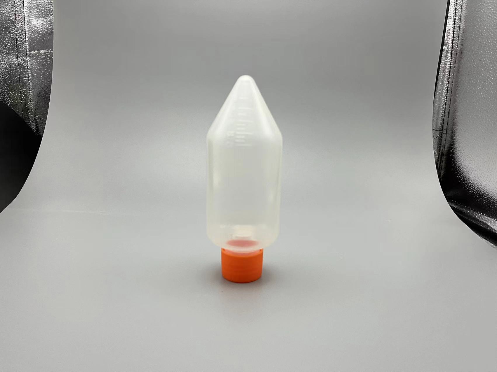 60x164mm in Size 250ml Low-Speed Centrifgal Bottle-乐朴医疗