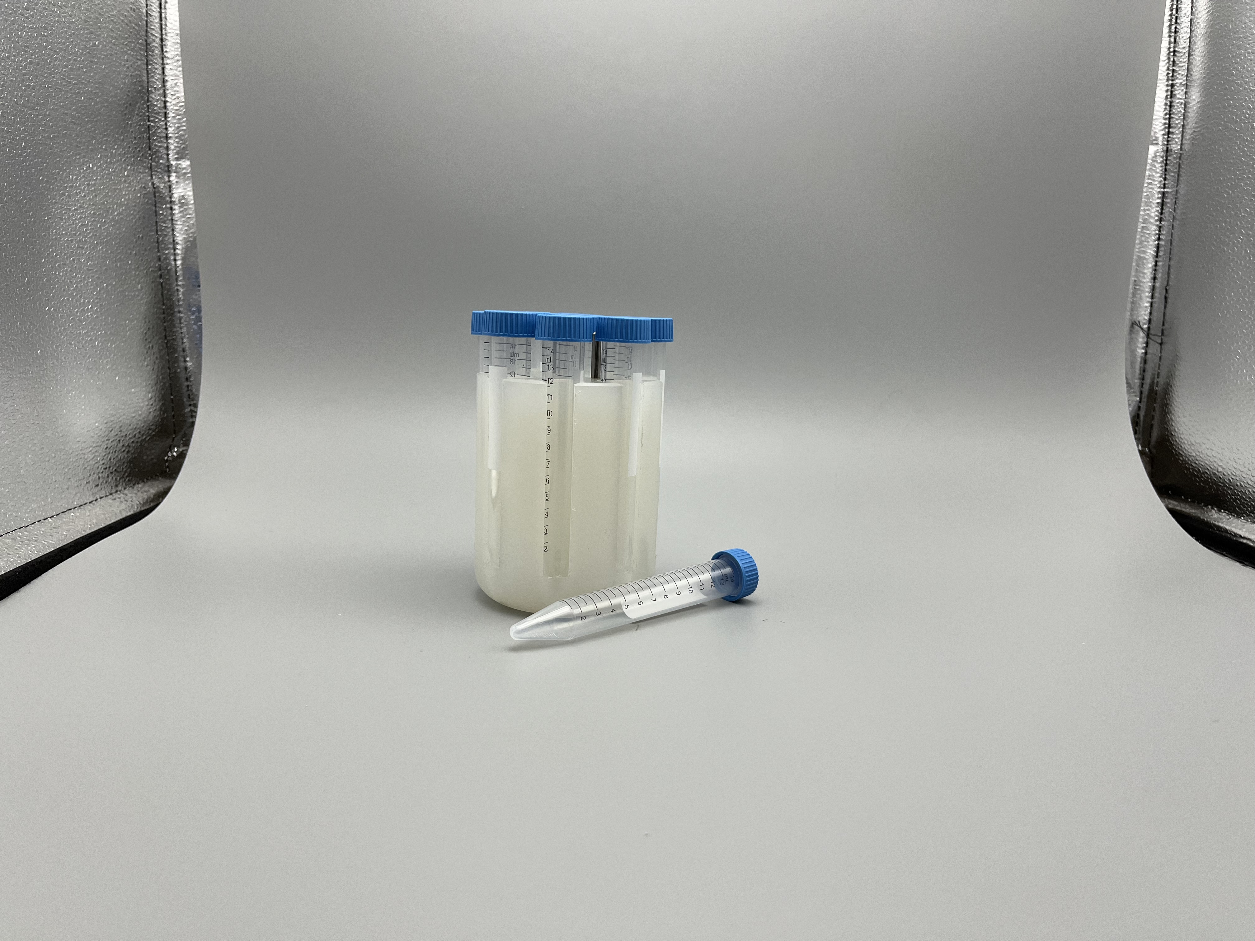 500ml to 15ml Conical-bottom Centrifuge Adapter-乐朴医疗