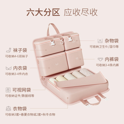 七合一旅行分裝收納包