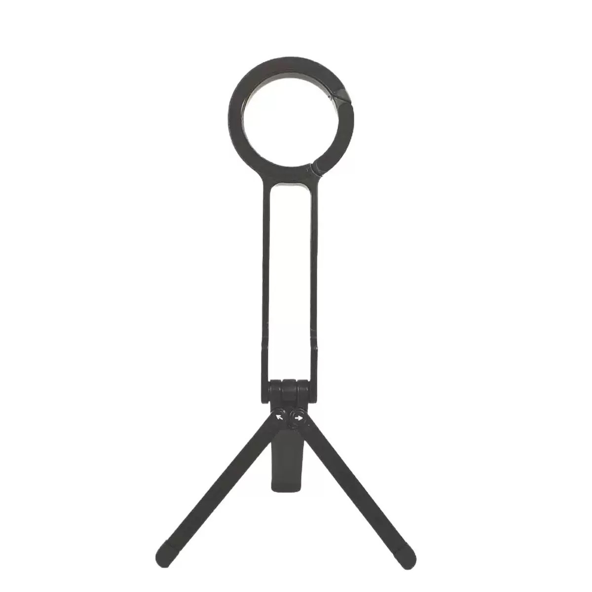 登山扣手機磁吸三角支架