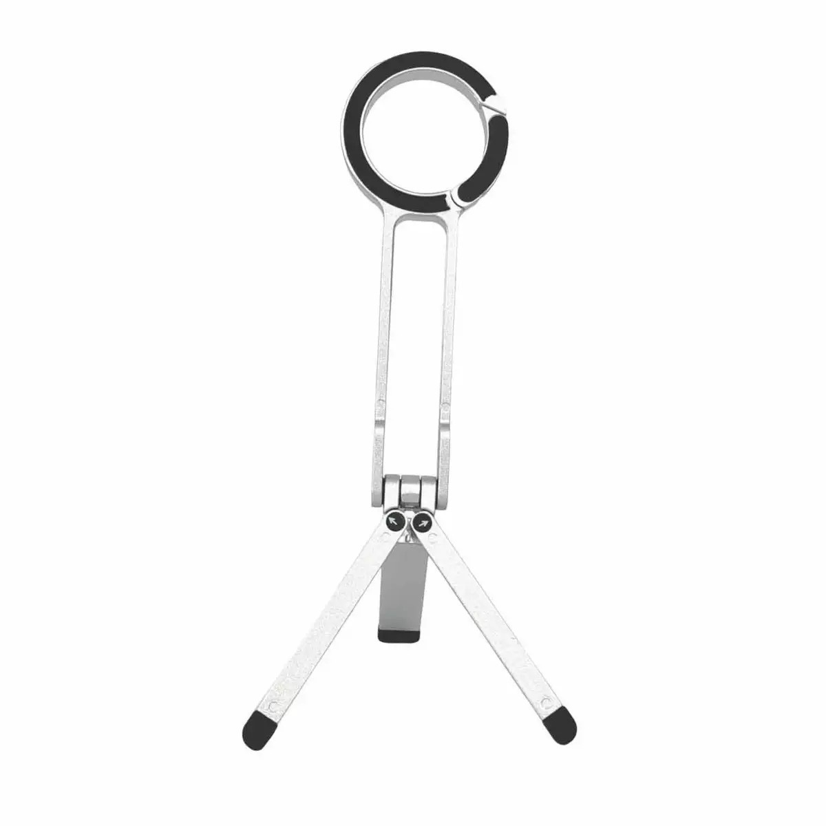 登山扣手機磁吸三角支架