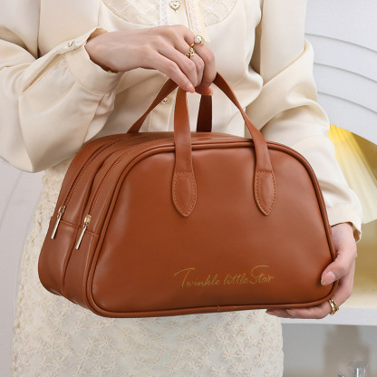 双层便携收纳化妆包