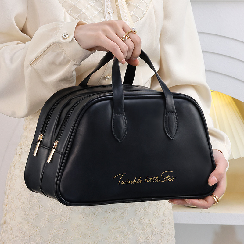 双层便携收纳化妆包