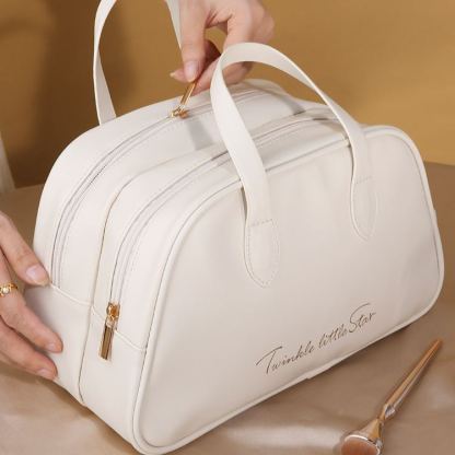 双层便携收纳化妆包