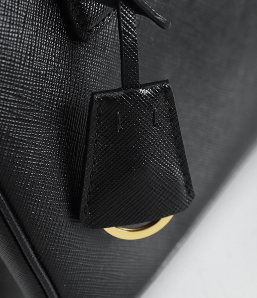 PRADA ガレリア サフィアーノレザー スモールバッグ