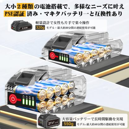 高圧洗浄機 【業界初・最軽量540g・8.5MPa・5m柔軟ホース】ミニ高圧洗浄機 充電式 コードレス 加重フィルター コンパクト バッテリー2個 30000mAh 残量表示 PSE認証済み 水道接続不要 多機能6in1ノズル ペットボトル使用可能 マキタ互換バッテリー 小型自吸式 低騒音 女性や高齢者も片手で使える 収納ケース付き 洗車/園芸用品/玄関/ベランダ/キャンプ/年末大掃除 家庭用