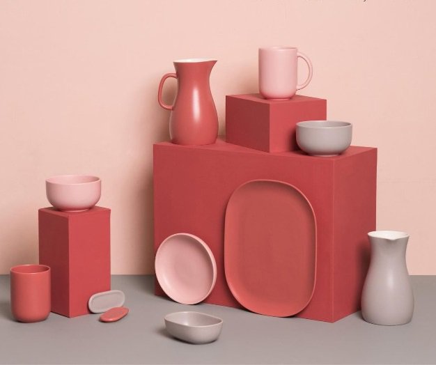 Korea Brand Luxury Ceramic Dinnerware KItchenware Dishes & Plates Coffee Wine Dishes Top Quality Por