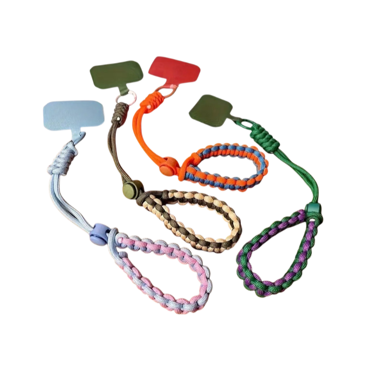 สายคล้องมือถักแฟชั่นสำหรับมือถือ 