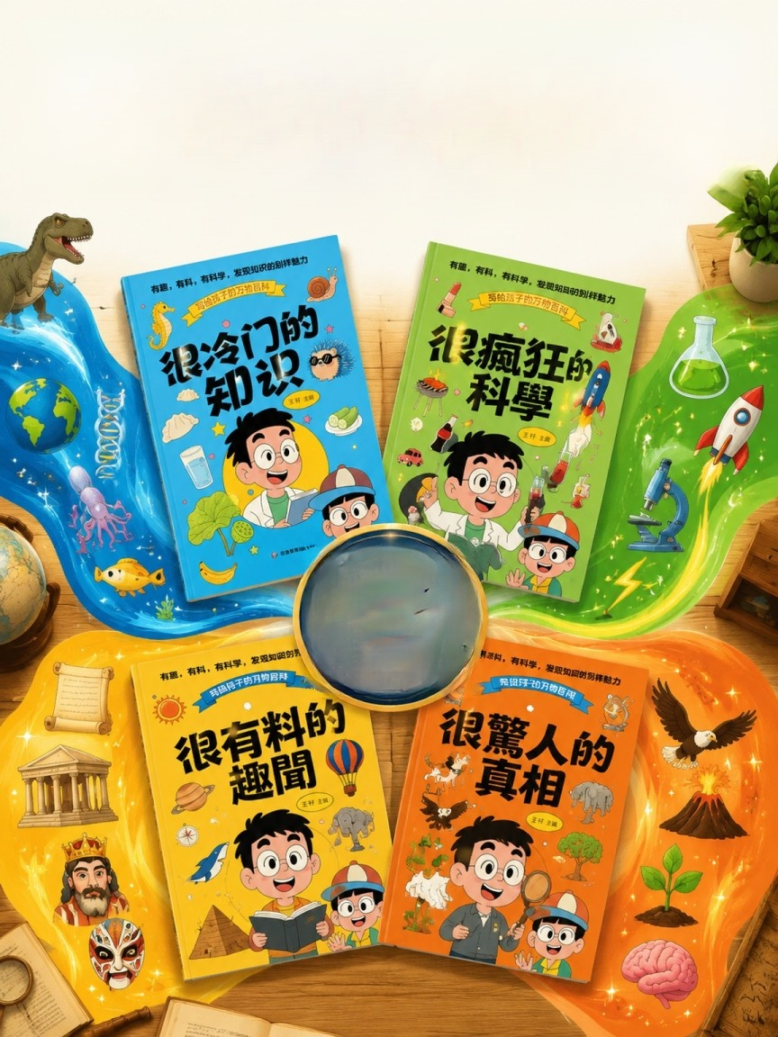 108課綱必備！台大專家淚推《萬物百科》無痛養出科學腦