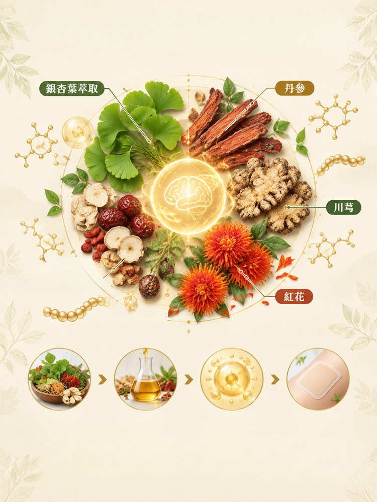 【腦梗急救方】腦肽保健貼