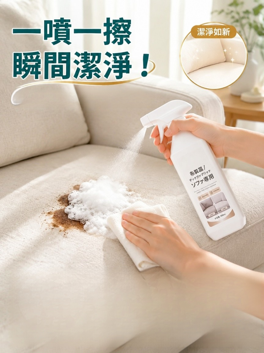 免洗布藝清潔劑