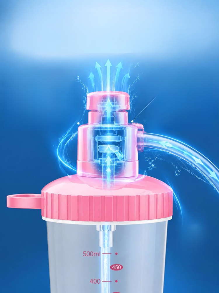 【婦科名醫激推】醫療級500ml私密沖洗器｜無菌防倒吸，內外零死角沖洗！