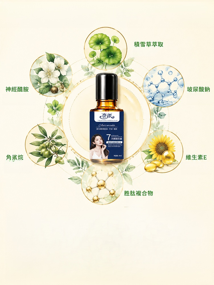 眼部抗皺植萃精華油