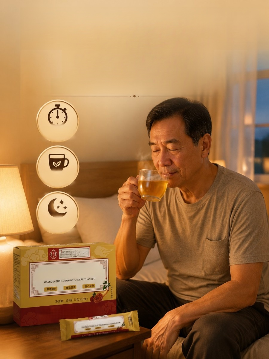 西洋參地龍雄精培元顆粒