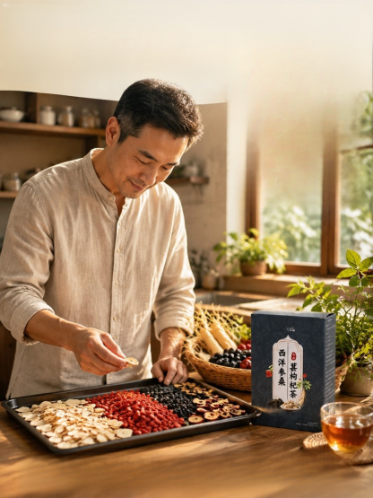 西洋參桑葚枸杞茶