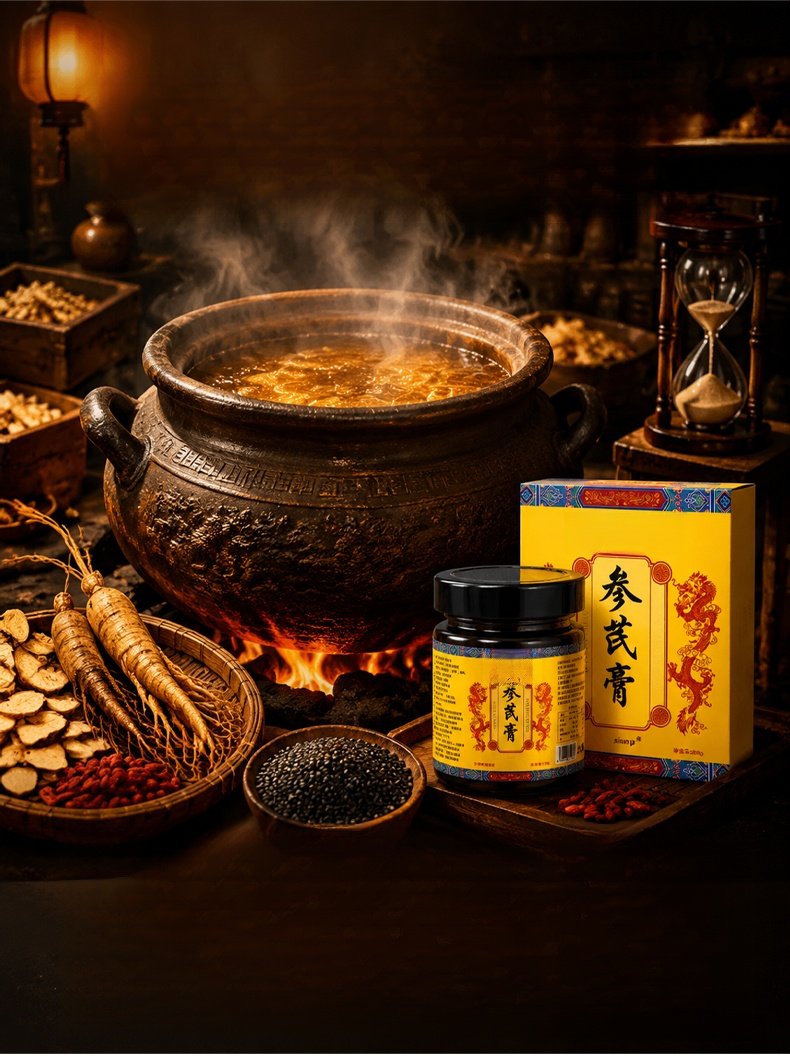 黑髮養發參芪膏