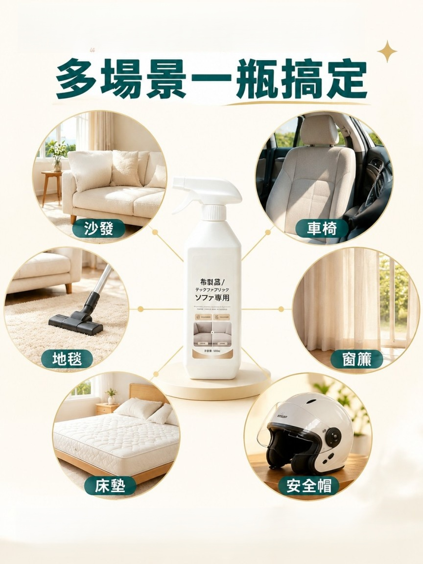免洗布藝清潔劑