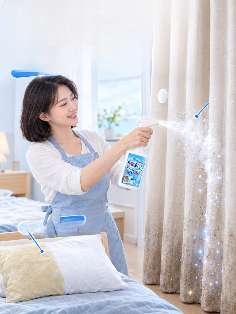 千萬別丟沙發！日系微米活氧去漬慕斯｜尿垢/血漬一噴即淨
