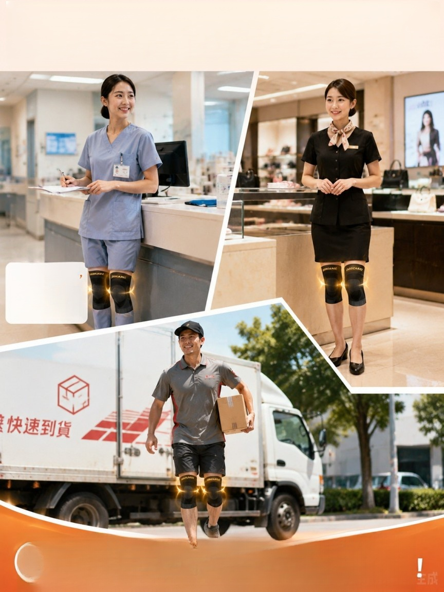 【醫學博士強推】真！循環之王_石墨烯發熱防滑護膝