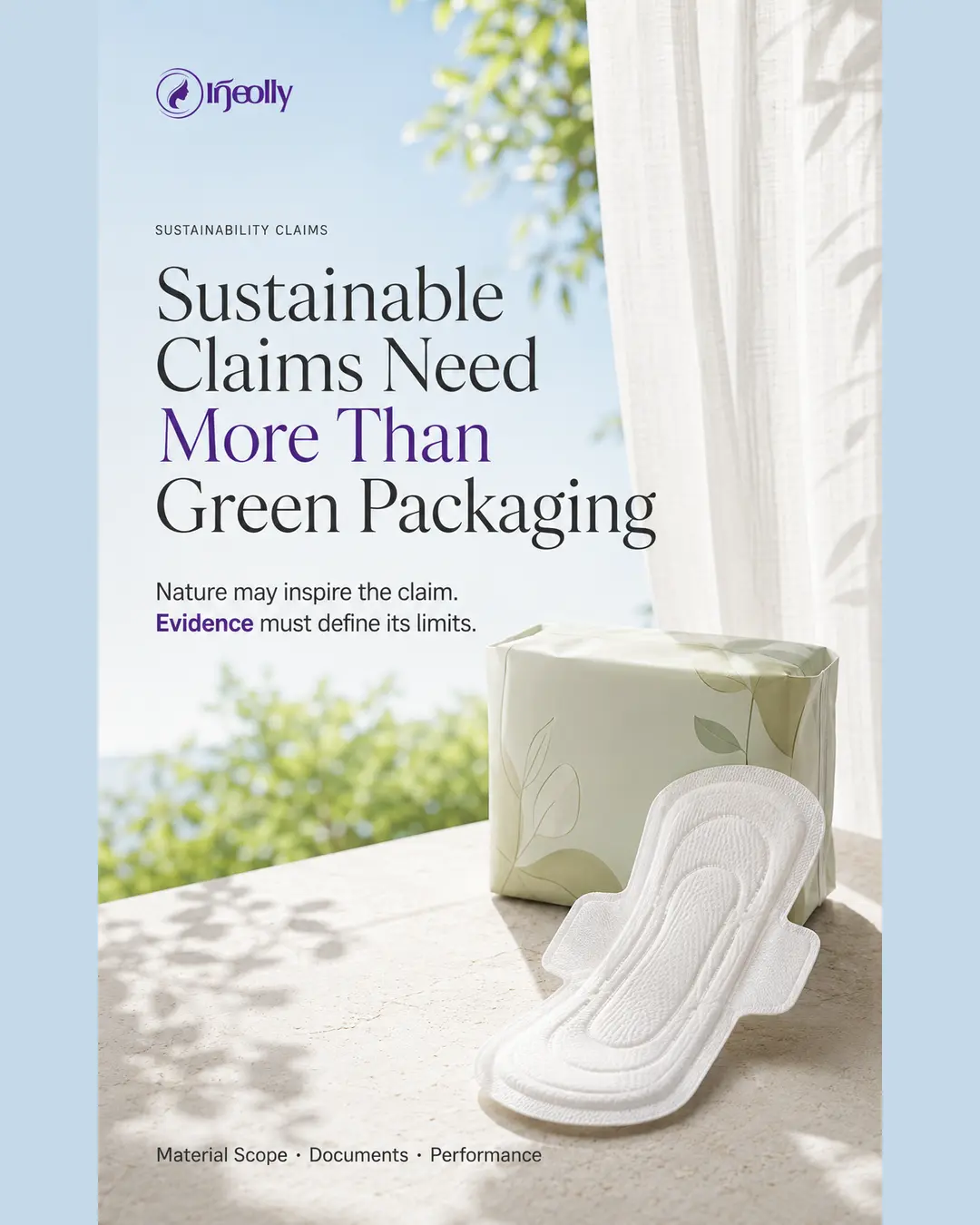 Sustainable claims need more than green packaging for feminine care products