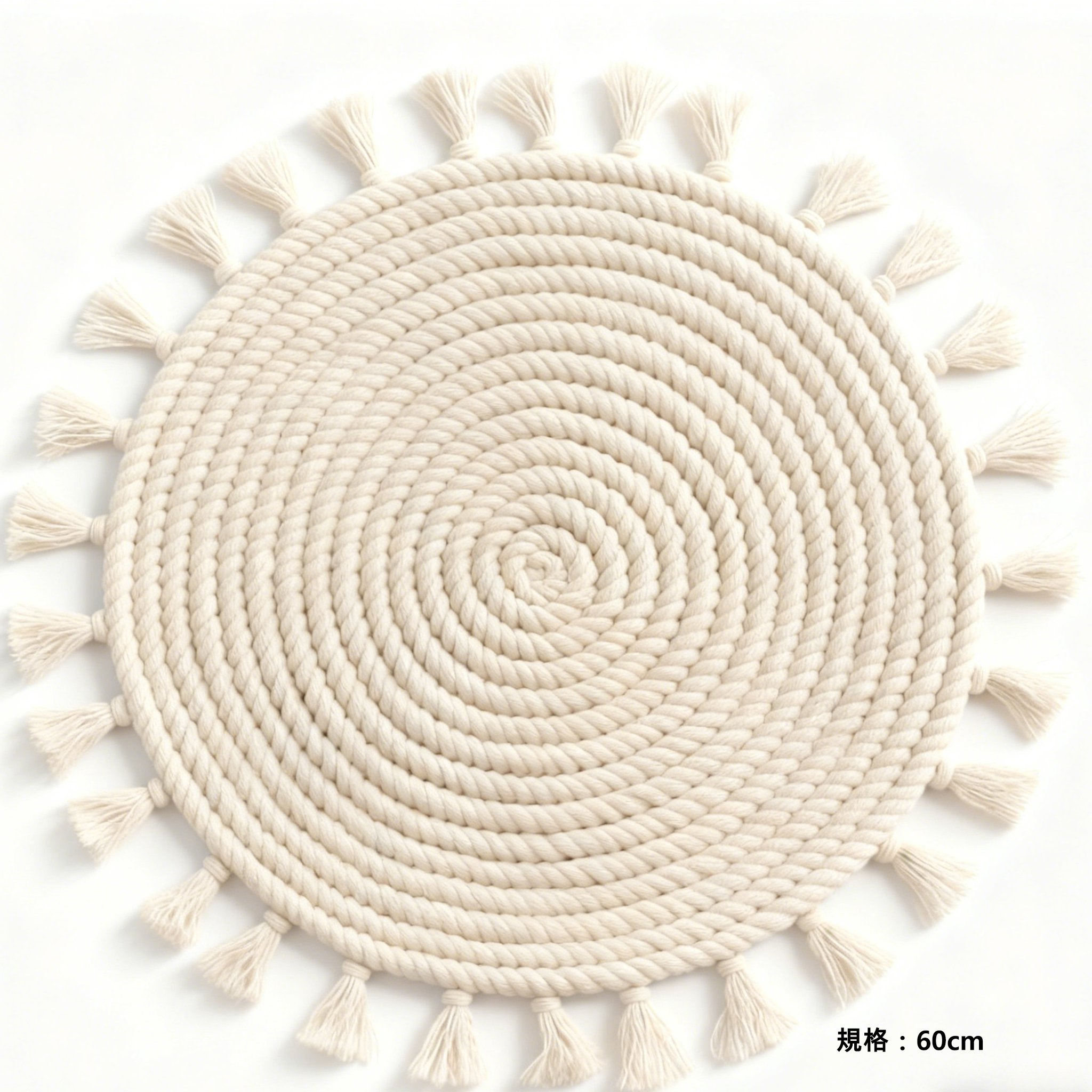 圓形地毯臥室裝飾效果