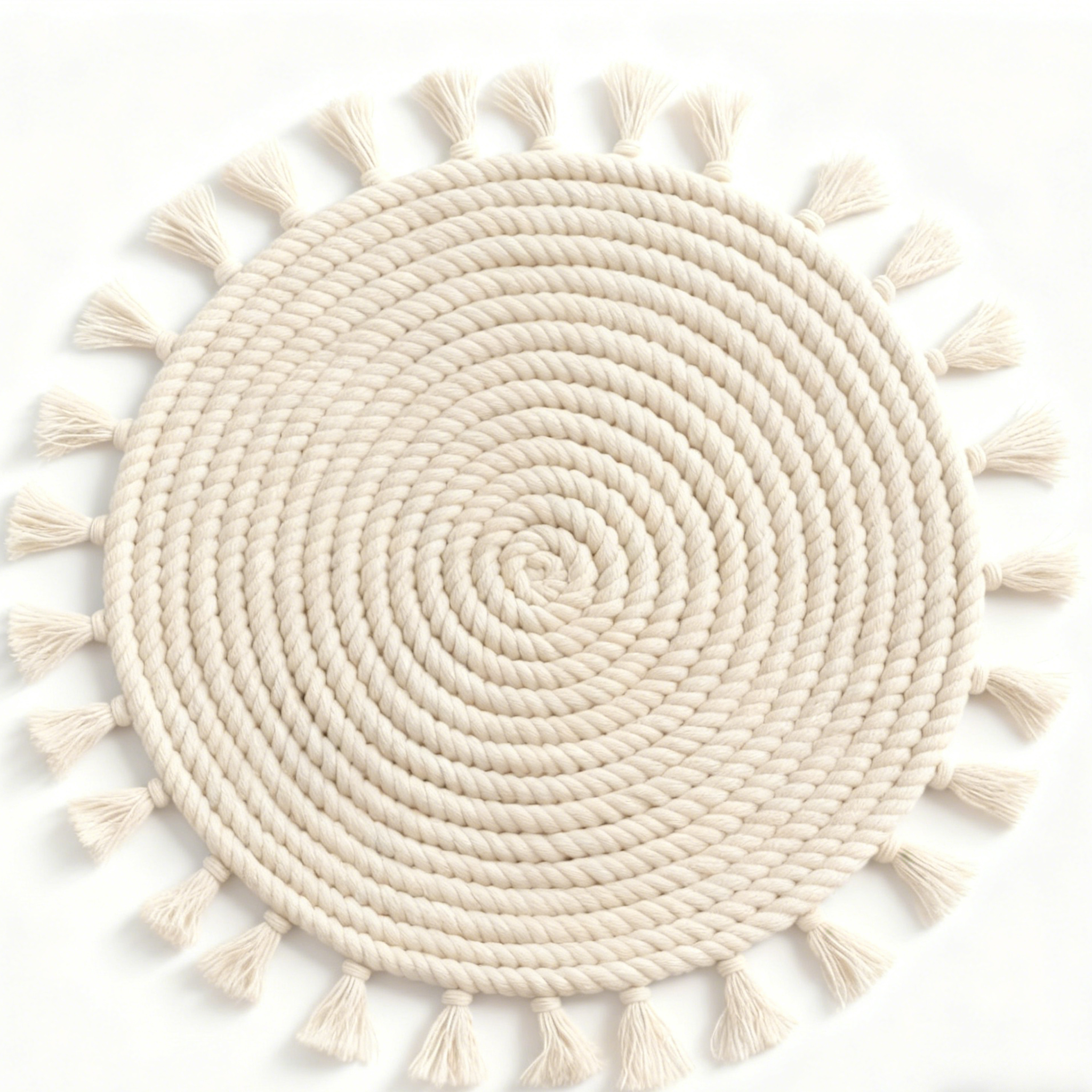 柔軟舒適圓形地毯