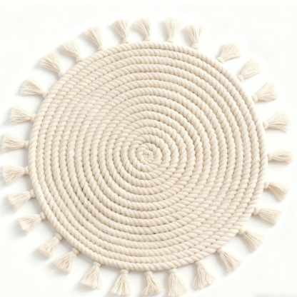 柔軟舒適圓形地毯