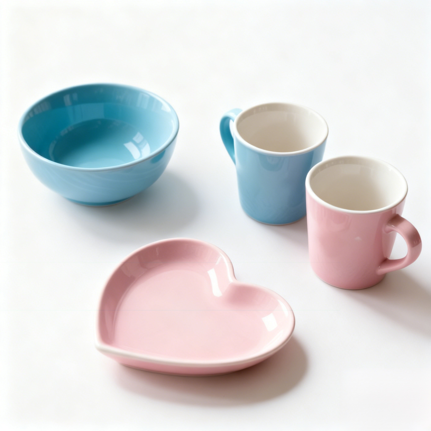 愛戀情侶精緻餐具套裝