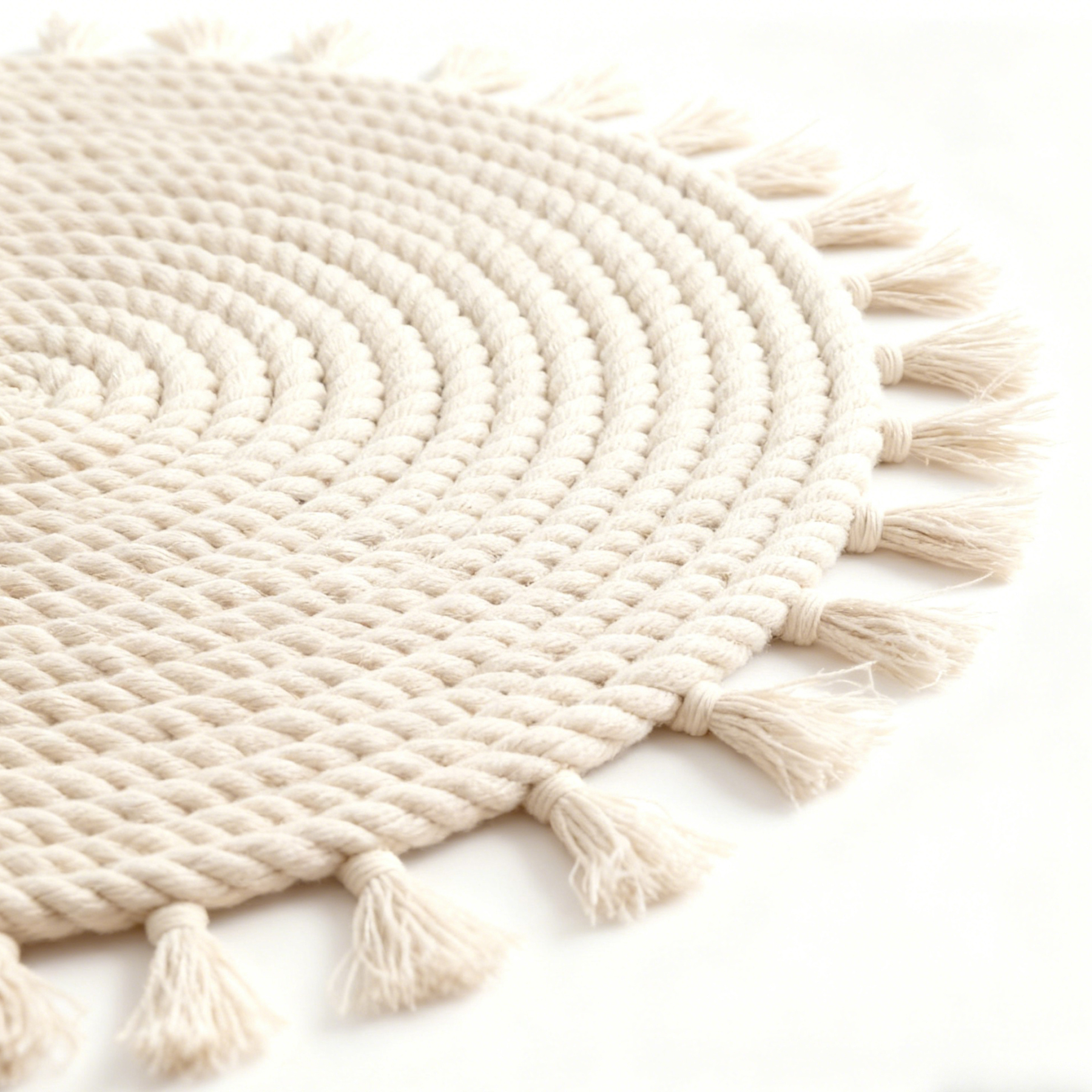 柔軟舒適圓形地毯