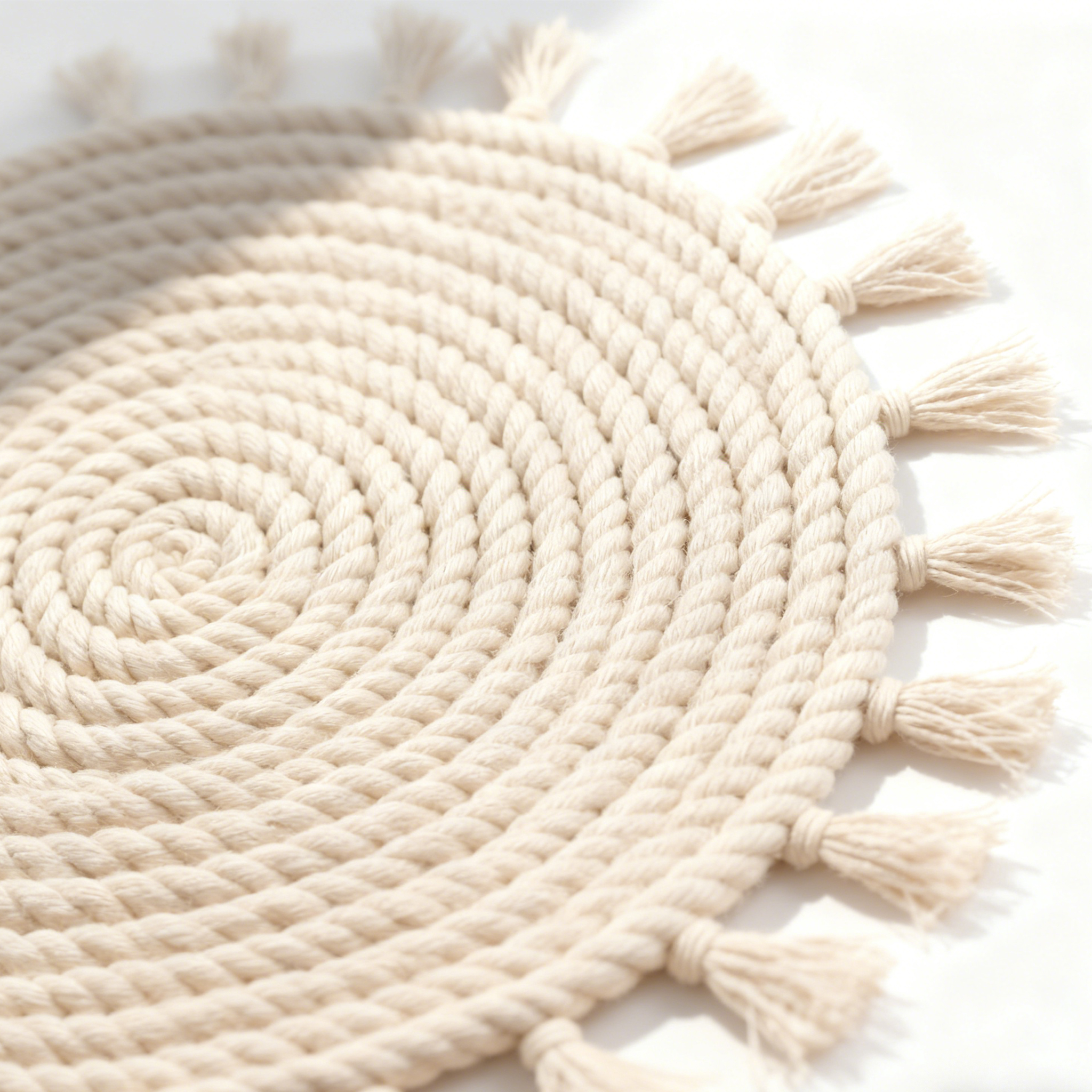 柔軟舒適圓形地毯