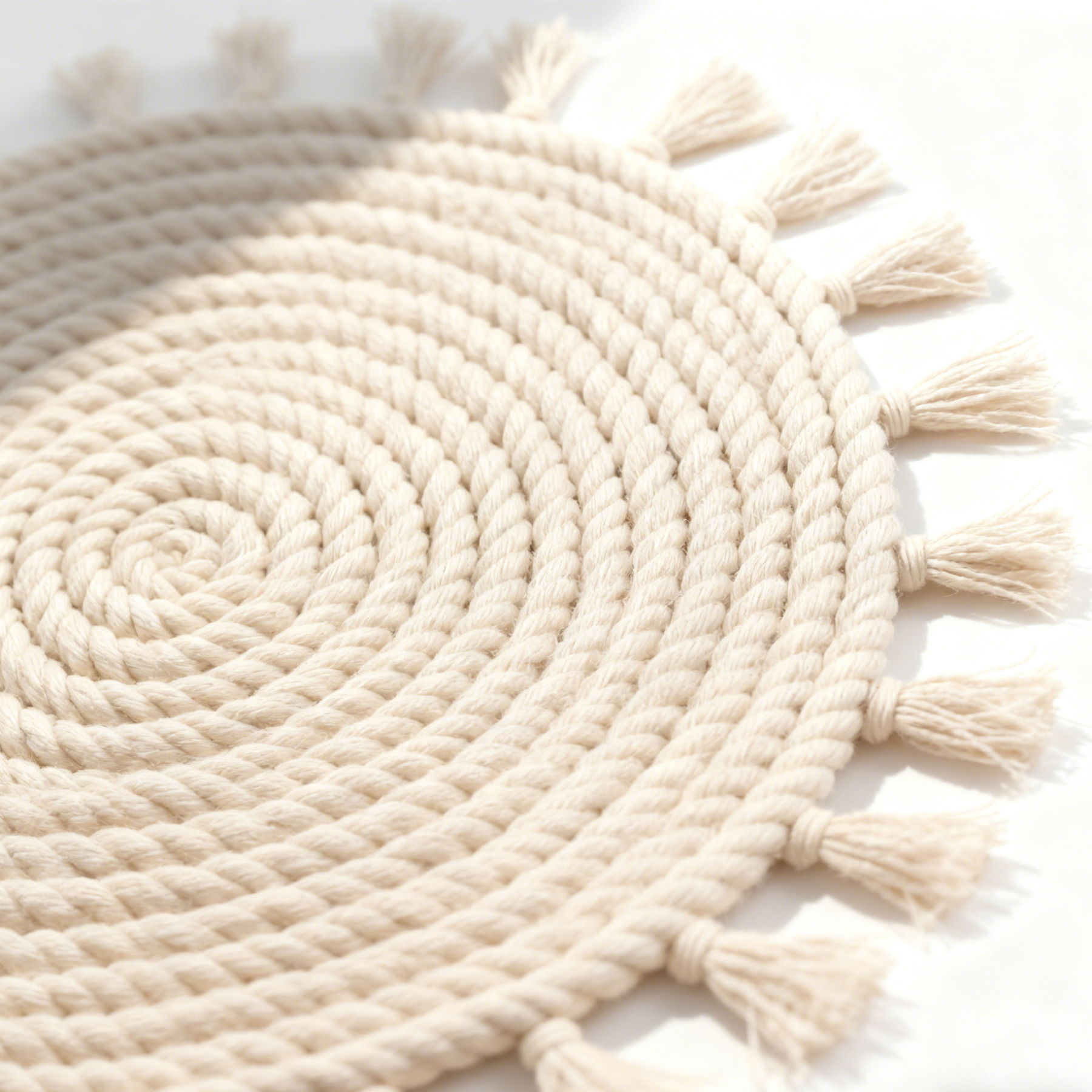 柔軟舒適圓形地毯