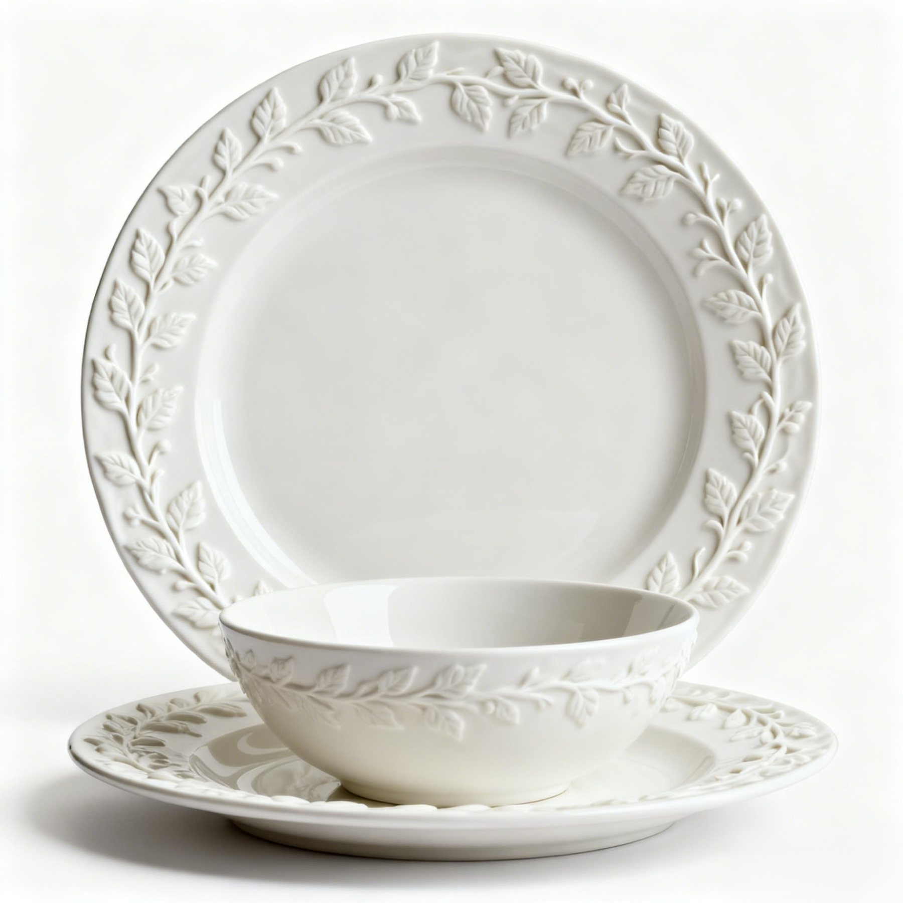 法式花邊陶瓷餐具套裝