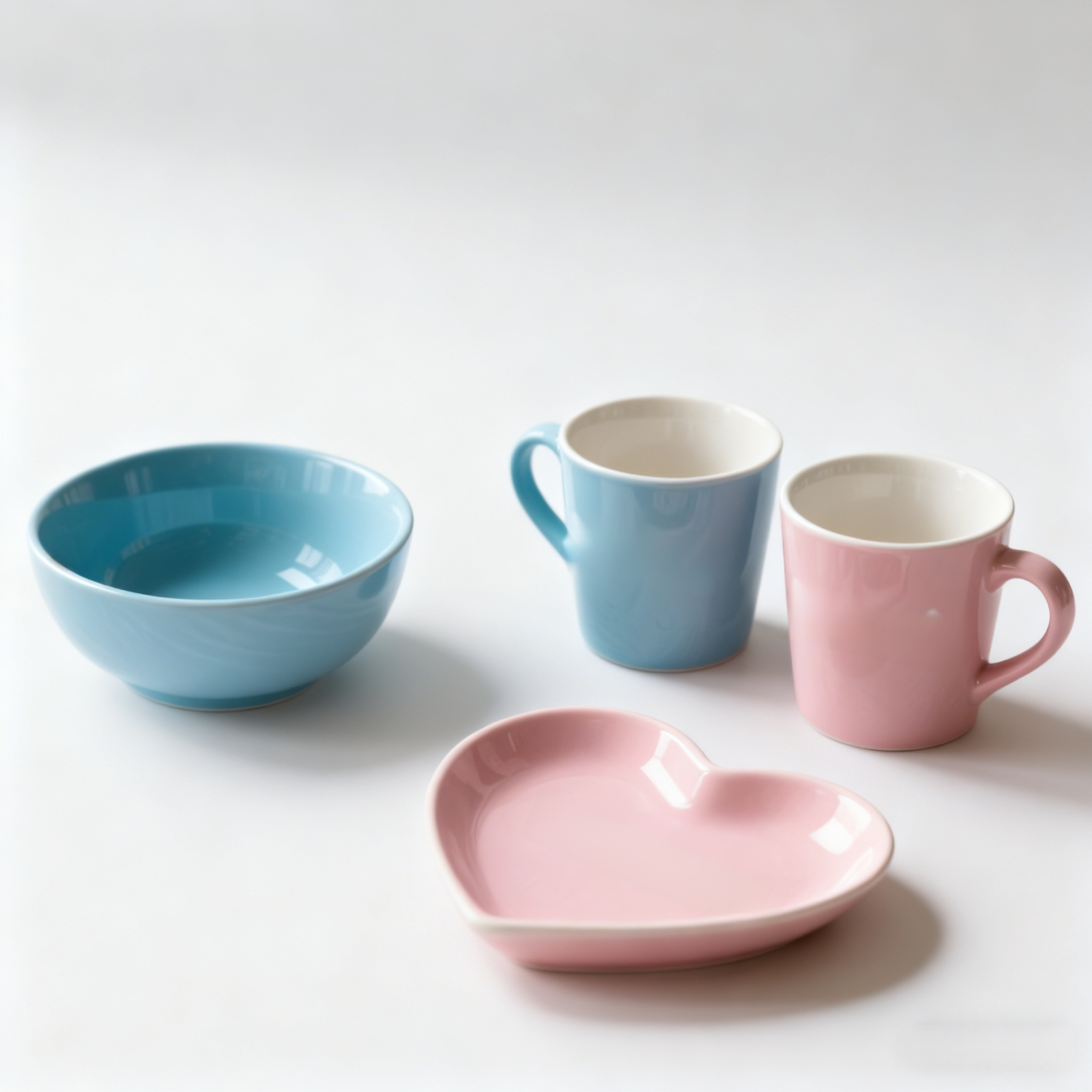 愛戀情侶精緻餐具套裝