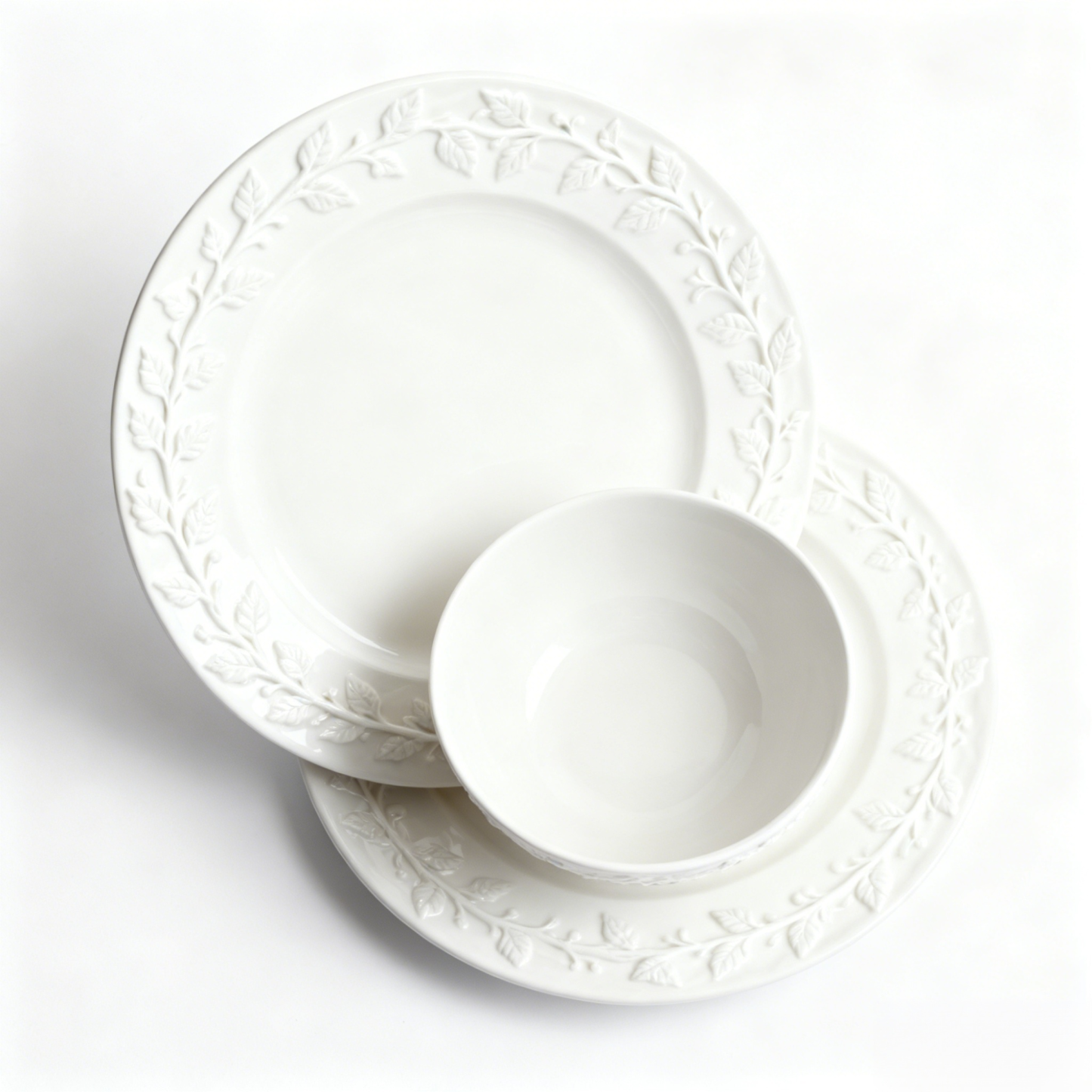 法式花邊陶瓷餐具套裝