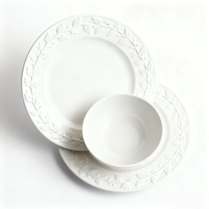 法式花邊陶瓷餐具套裝