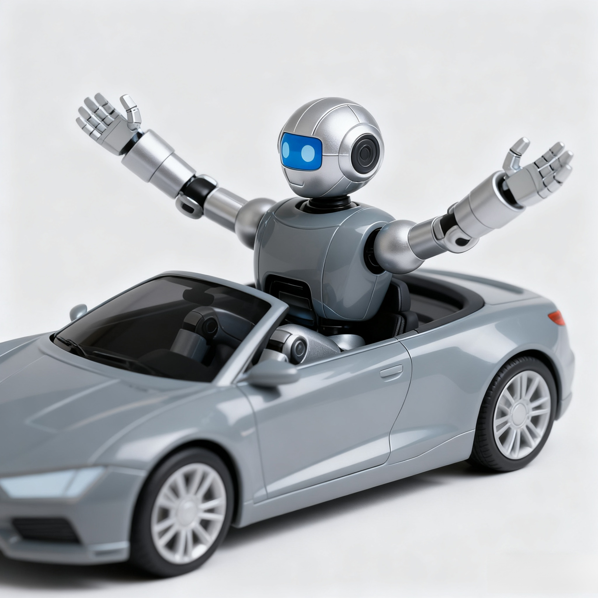 智能機器人遙控玩具車外觀展示