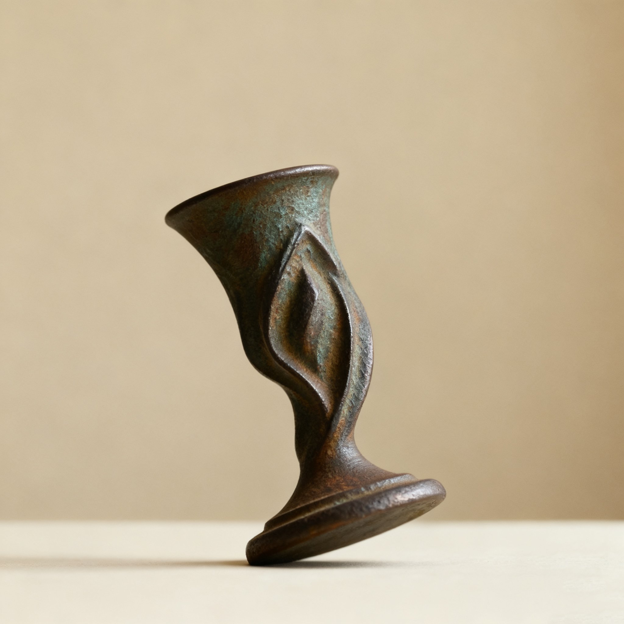 復古青銅風桌面裝飾擺件三件組全景